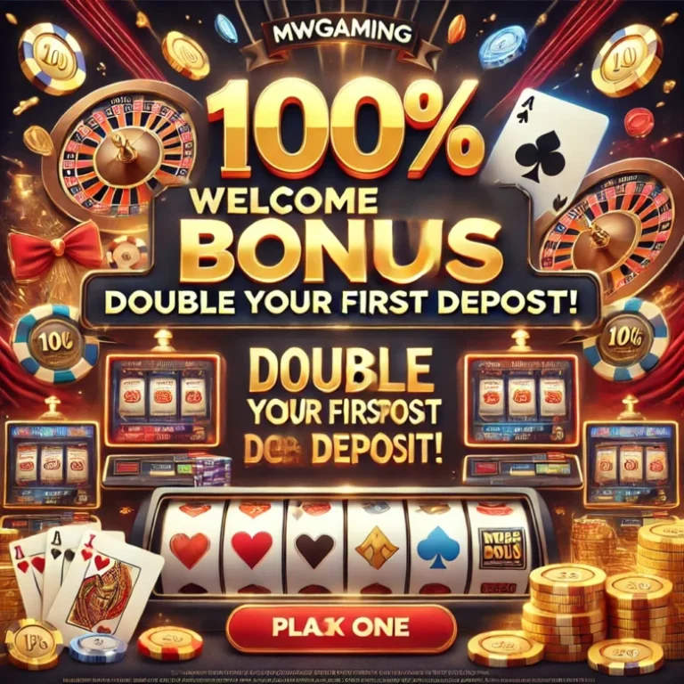 MWGAMING Casino - Welcome Bonus / Cash In Bonus